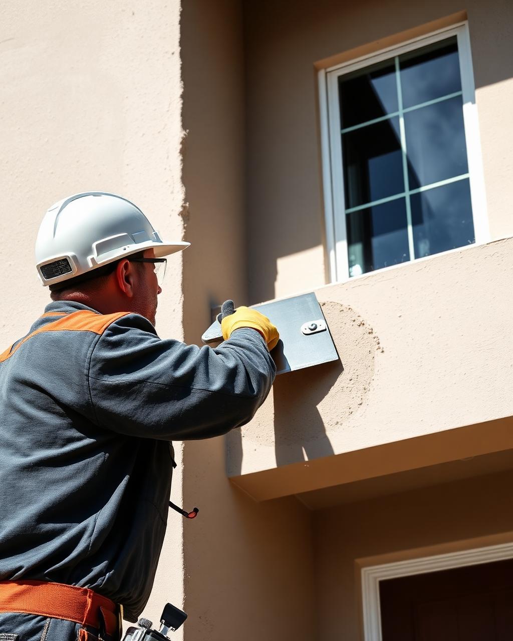 Stucco Repair & Finish